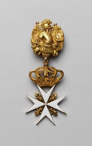 La croce di Malta di Maria Fyodorovna (Marie Fedorovna) da Unknown artist