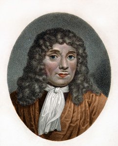 Ritratto di Antonie Van Leeuwenhoek o Anton van Leeuwenhoek, o Leeuvenhoek, o Leeuwenhoeck. Naturalista olandese (1632-1723). Incisione del XVIII secolo. da Unknown artist