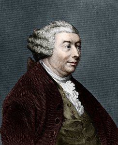Ritratto di David Hume. Filosofo scozzese (1711-1776)