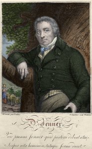 Ritratto di Edward Jenner (1749-1823), medico inglese, scopritore dell