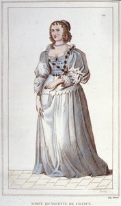 Ritratto di Enrichetta Maria di Francia. Parigi
