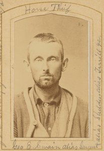 [George E. Swain alias Sargeant, Ladro di Cavalli]