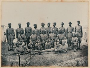 Sepoys della 28ª Fanteria Nativa di Bombay da Unknown photographer