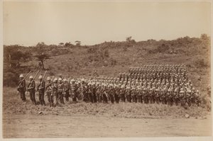 91° Highlanders di ritorno dal Zululand 1879 da Unknown photographer
