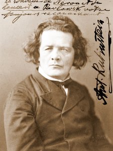 Anton Grigorievich Rubinstein. Pianista e compositore russo da Unknown photographer