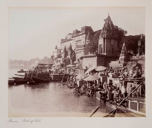 Benares Bagni Ghâts, c.1885