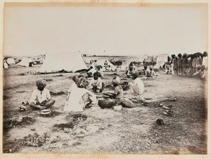 Campo del 15° (Bengal) Fanteria Nativa, Forza di Campo di Suakin da Unknown photographer