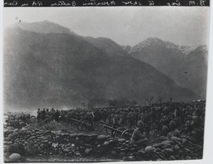 Cessate il fuoco, No. 1 British Mountain Battery, Spedizione Black Mountain, 1891 da Unknown photographer