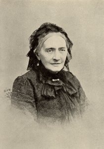 Clara Schumann (nata Clara Wieck - 1819-1896) pianista tedesca in vecchiaia da Unknown photographer