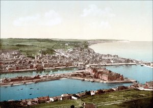 Fécamp e le sue scogliere - V. 1895