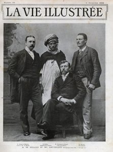 Ferdinand de Behagle (1857-1899) (esploratore francese) Capo della Missione e i suoi luogotenenti