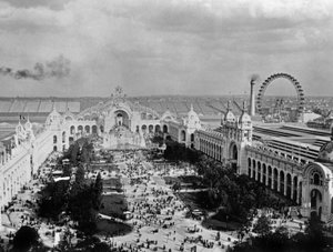 Ruota panoramica, Esposizione Universale di Parigi da Unknown photographer