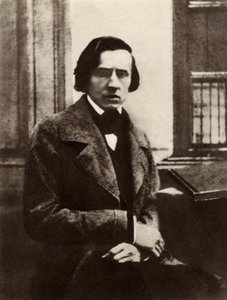 Frederic Chopin (1810-1849) compositore e pianista polacco da Unknown photographer