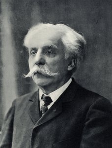 Gabriel (Urbain) Faure (1845-1924). Compositore francese. Da una fotografia. da Unknown photographer