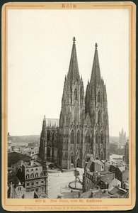 Germania, Renania Settentrionale-Vestfalia, Colonia, cattedrale da Unknown photographer