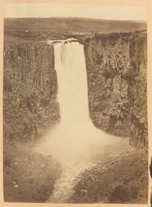 Cascate di Howick, fiume Umgeni, Provincia di Natal, Sudafrica, circa 1882 da Unknown