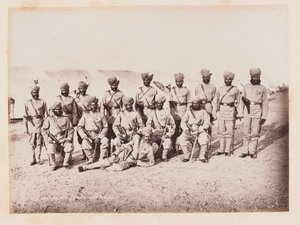 Ufficiali indiani del 28° Fanteria Nativa di Bombay da Unknown