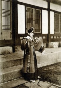 Danzatrice Kusang coreana (fine XIX secolo)
