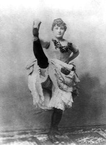 Louise Weber aka La Goulue, ballerina di Cancan al Folies Bergere a Parigi e modella di Toulouse-Lautrec