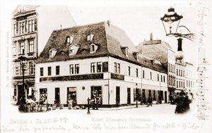 Casa di Robert Schumann a Zwickau in Germania