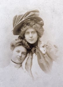 Natalie Clifford Barney e Renee Vivien, Francia, c.1900 da Unknown photographer