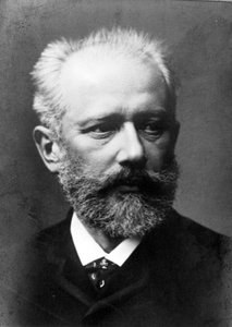 Piotr o Petr Ilyich Tchaikovsky (1840-1893), compositore russo. Fotografia del XIX secolo da Unknown photographer