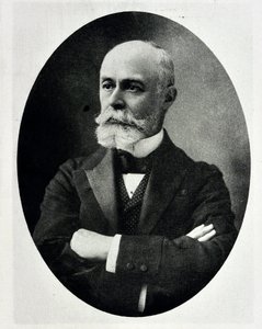 Ritratto di Antoine Henri Becquerel - fisico inglese, premio Nobel 1852-1908 da Unknown photographer
