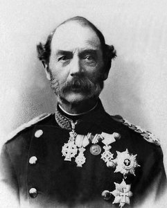 Ritratto di Christian IX, re di Danimarca (1818-1906). da Unknown photographer