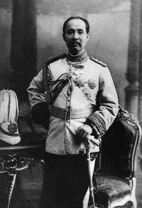 Ritratto di Chulalongkorn (1853-1919), noto come Rama V, Re della Thailandia (1868-1910) da Unknown photographer
