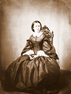 Ritratto di Clara Schumann (1819 - 1896), moglie di Robert Schumann da Unknown photographer