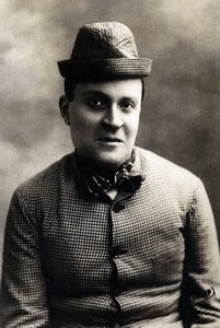 Ritratto di Dranem (1869-1935), cantante francese e star del music hall da Unknown photographer