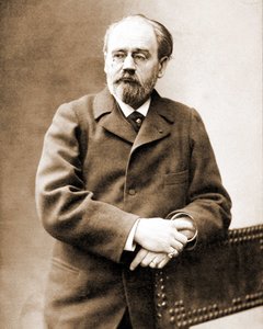 Ritratto di Emile Zola (1840 - 1902) scrittore francese da Unknown photographer