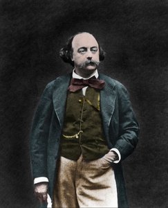Ritratto dello scrittore inglese Gustave Flaubert (1821-1880) da Unknown photographer
