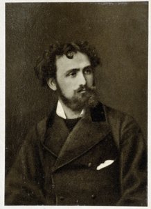 Ritratto di Eugène Delacroix (1798 - 1863) nel 1854 da Unknown photographer