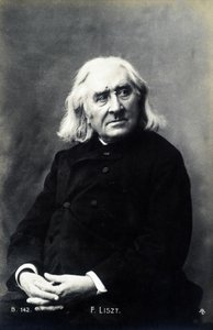 Ritratto di Franz Liszt.