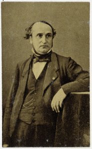 Ritratto di Frédéric Sauvage nel 1854, inventore francese (1786 - 1857): progettista di un