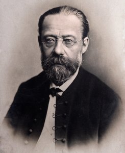 Ritratto di Friedrich Smetana (incisione da foto)