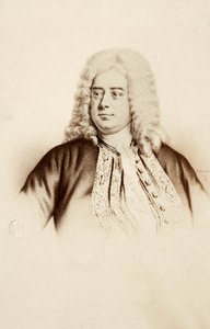 Ritratto di George Frideric Handel da Unknown photographer