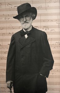 Ritratto di Giuseppe Verdi (foto) da Unknown photographer