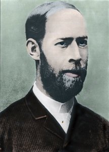 Ritratto di Heinrich Hertz da Unknown photographer