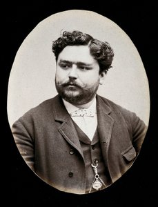Ritratto di Isaac Albéniz da Unknown photographer