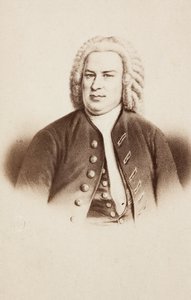 Ritratto di Johann Sebastian Bach, da un