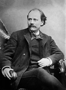 Ritratto di Jules Massenet (foto b/n)