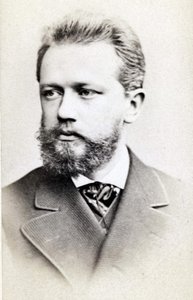 Ritratto di Piotr o Petr Ilyich Tchaikovsky (o Tchaikowsky) da Unknown photographer