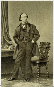 Ritratto di Robert Houdin nel 1855 (mago francese del XIX secolo) da Unknown photographer