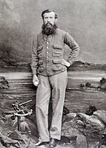Ritratto di Speke, esploratore britannico (1827 - 1864) da Unknown photographer