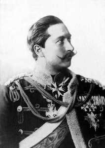Ritratto di Guglielmo II (1859-1941), ultimo imperatore di Germania e ultimo re di Prussia dal 1888 al 1918.