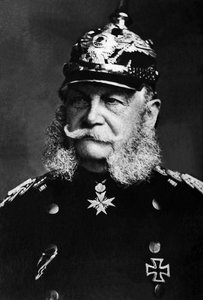 Ritratto di Guglielmo I (1797-1888), Re di Prussia dal 1861 al 1888, divenne Imperatore di Germania dal 1871 al 1888.