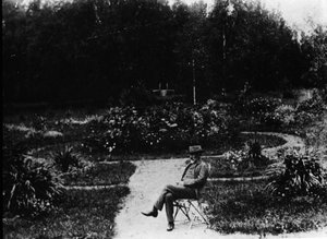 Ritratto del compositore Piotr Ilyich Tchaikovsky