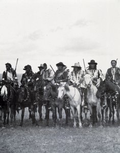 Indiani delle praterie, Canada, fine 19° secolo da Unknown photographer